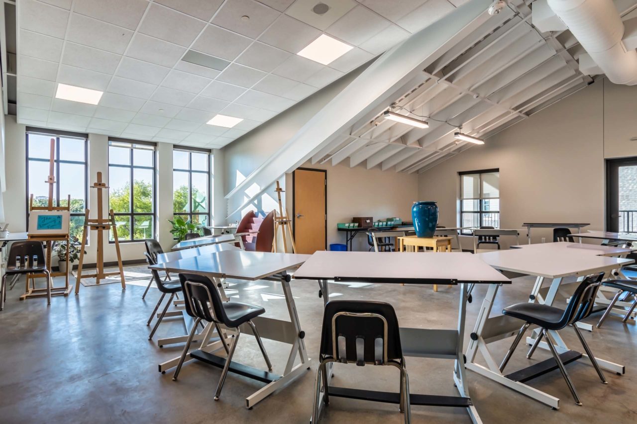 The Covenant School of Dallas Rhetoric Building Skiles Group