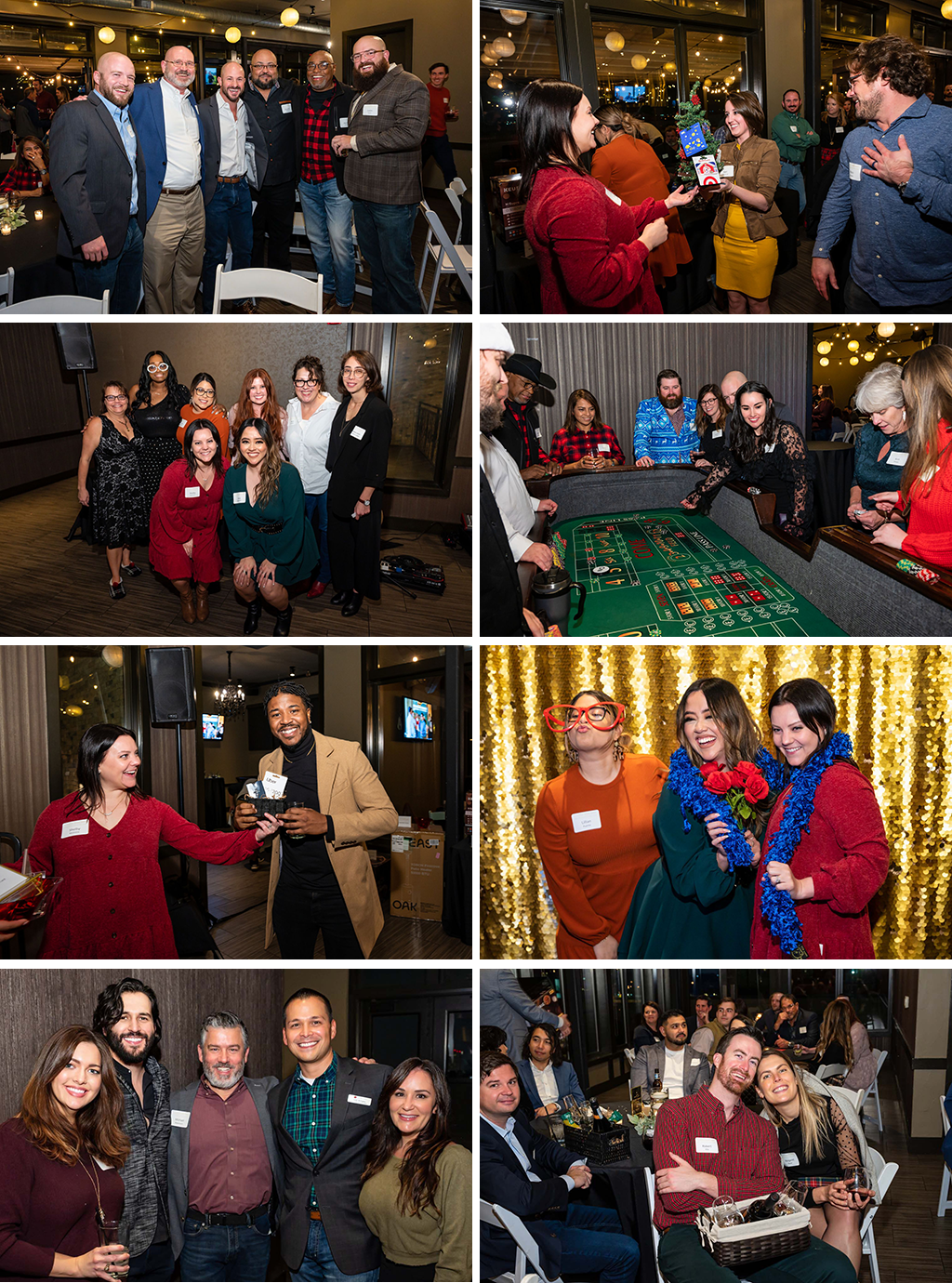 Holiday Party, Office and After-Parties Skiles Group Collage