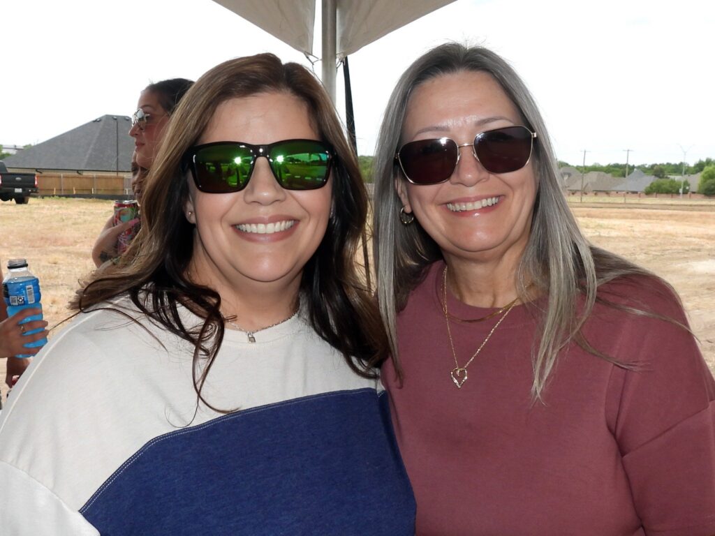 GB team members at the construction site celebration in Sherman